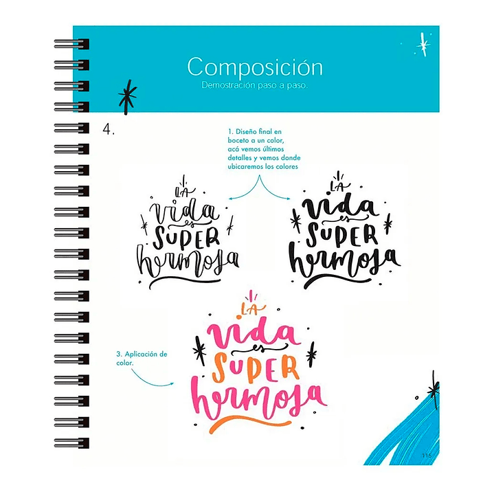 Libro Para Lettering - Taller De Letras Artel 4