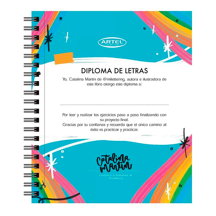 Libro Para Lettering - Taller De Letras Artel 5