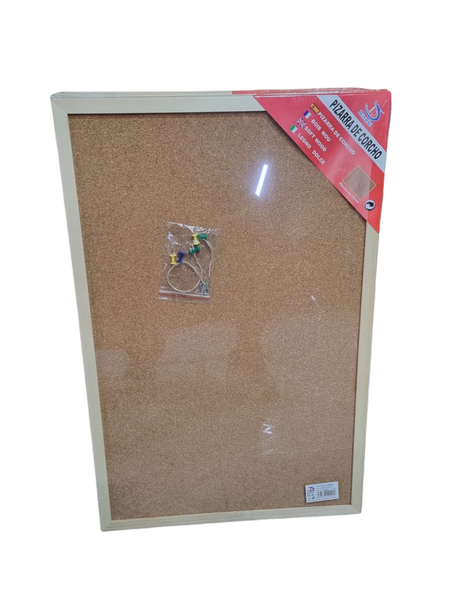 Pizarra Corcho Marco Aluminio 40x60 Cm 771567