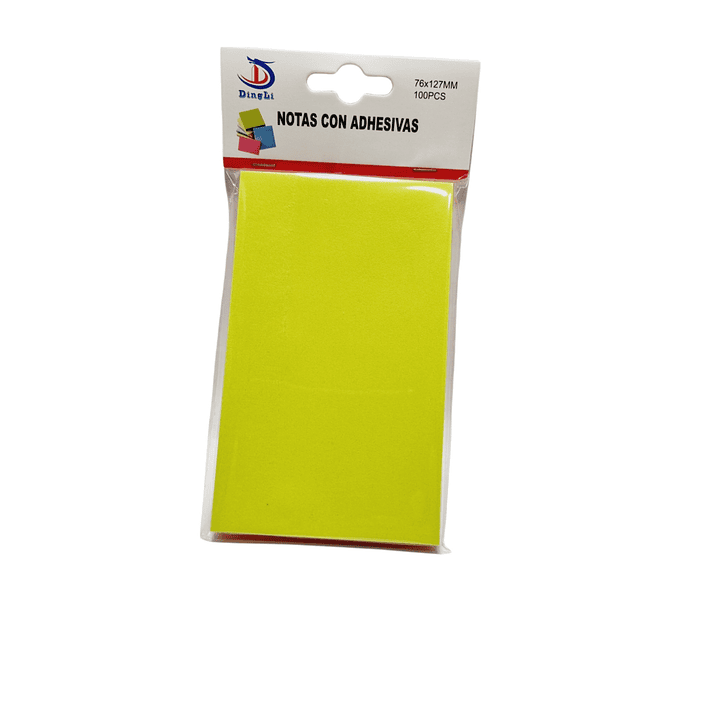 Notas adhesivas 76 X 127mm 1