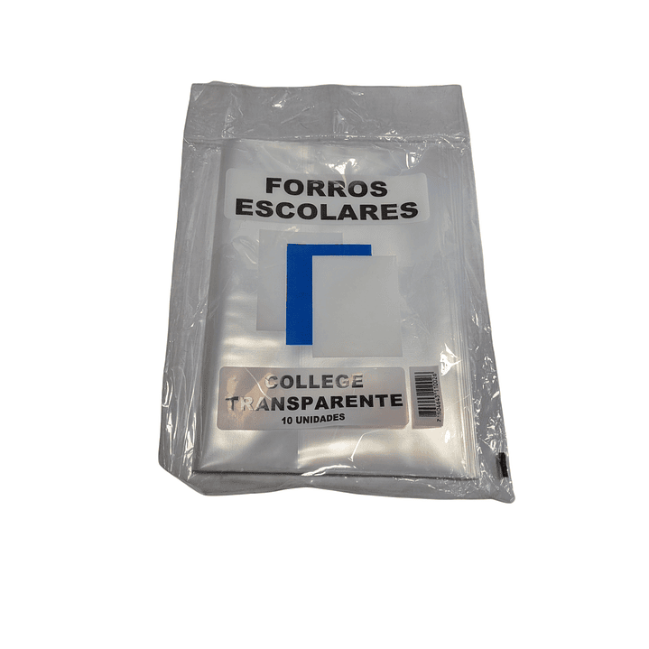 Pack 10 Forro College Transparente 1