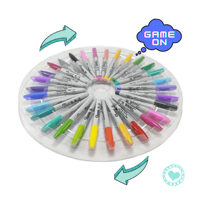 Marcadores Sharpie Game ¿Cuál es tu color? 2