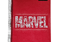 Cuaderno 3 materias MARVEL Proarte 150Hjs 20.5x28Cms