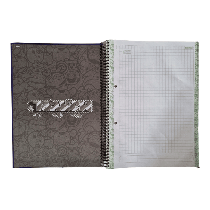 Cuaderno 3 materias MARVEL Proarte 150Hjs 20.5x28Cms 8