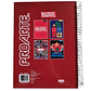 Cuaderno 3 materias MARVEL Proarte 150Hjs 20.5x28Cms - Miniatura 11