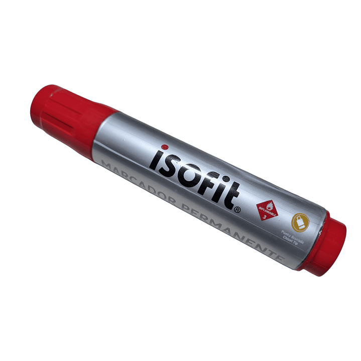 Plumon linterna Permanente jumbo rojo 1