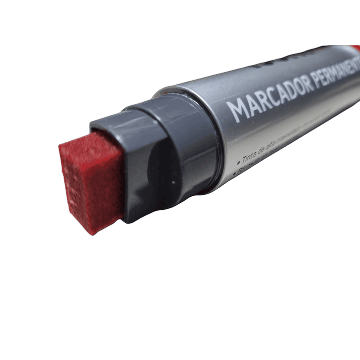 Plumon linterna Permanente jumbo rojo 2