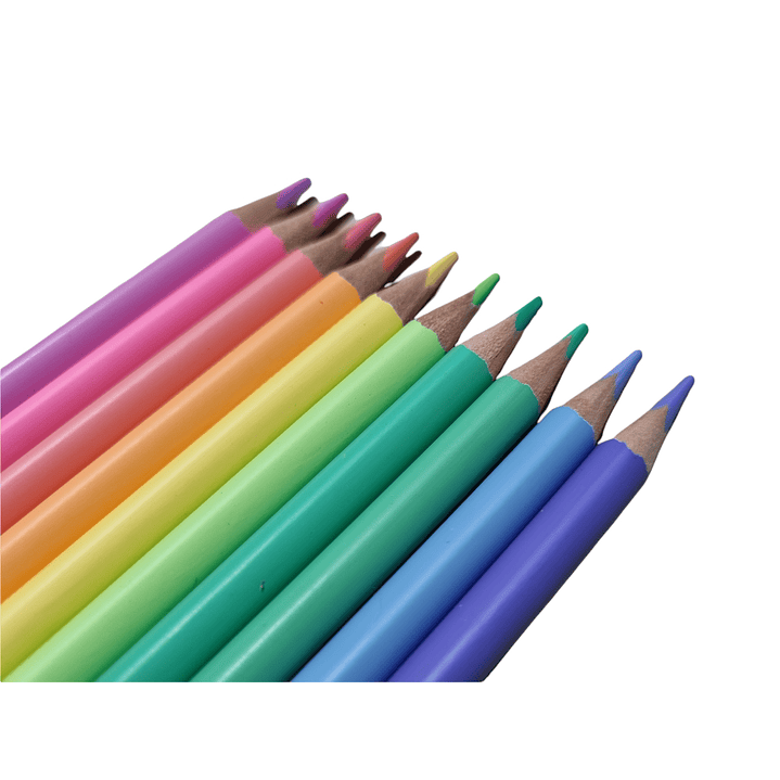 Lapices de Colores Pasteles Artel 10 unidades 3