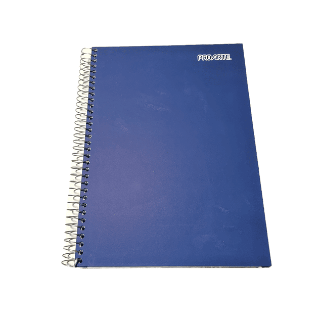 Cuaderno 3 Materias Proarte Colores Matte 150Hjs.