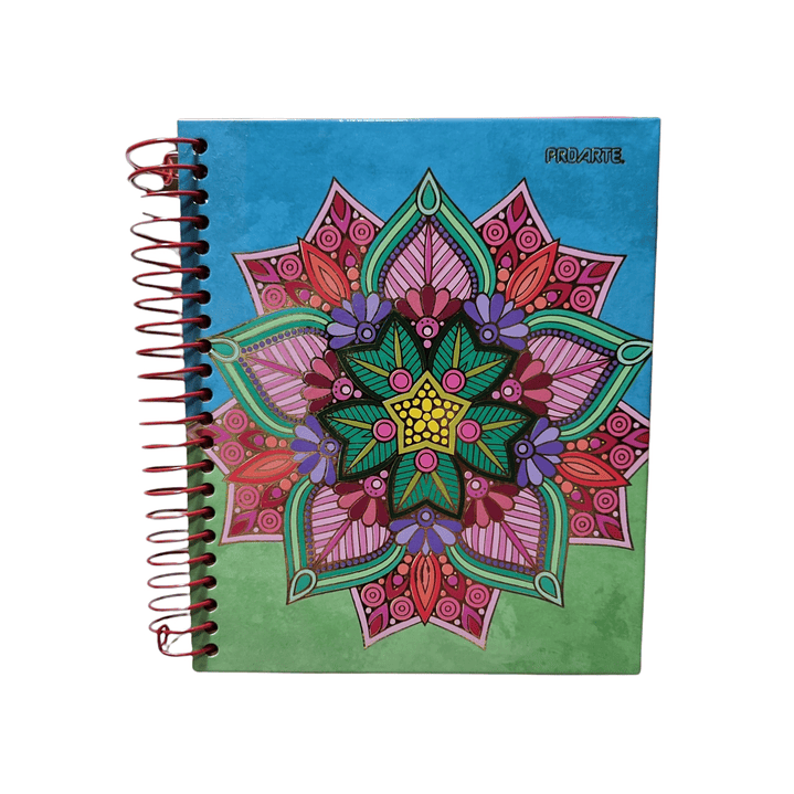 Mini cuaderno - Octava 3 materias  Proarte 120Hjs Mandalas 12X14.8Cms. 1