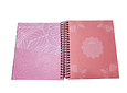 Mini cuaderno - Octava 3 materias  Proarte 120Hjs Mandalas 12X14.8Cms.