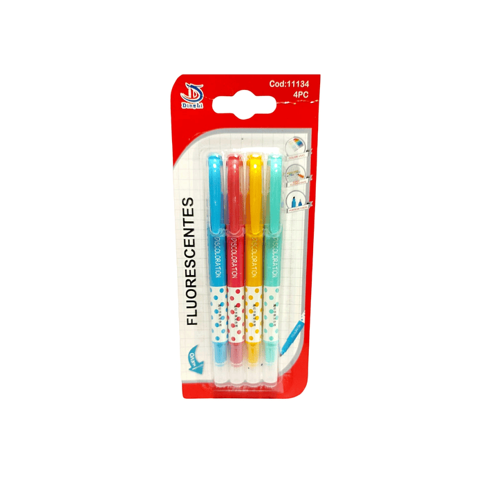 Marcador Fluor con Decolorante - Colores 1