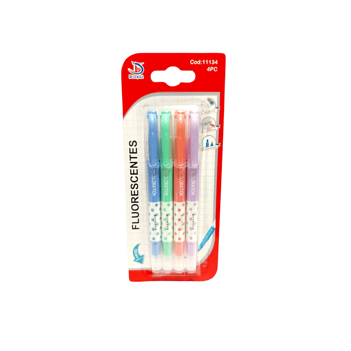 Marcador Fluor con Decolorante - Colores 2