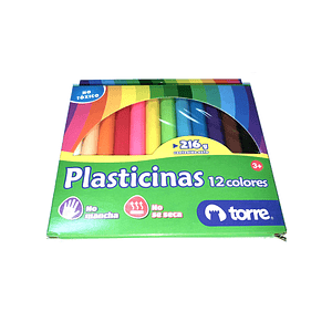 Plasticina - Plastilina Torre 12 Colores