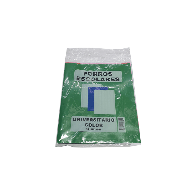 Pack 10 Forro Colores Universitario 3