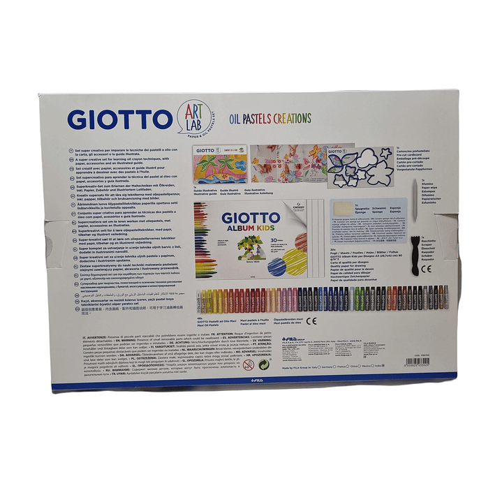 Set Art Lab Giotto Pasteles 3