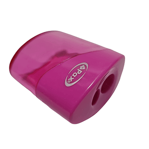 Saca Puntas Doble con basurero Pax Colores