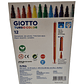 Lapices Scripto-Marcador Fino Giotto Turbo Color 12 colores - Miniatura 2