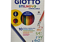 Lapices Giotto Stilnovo Borrable 10 Colores