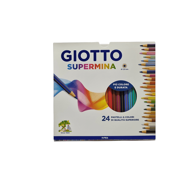 Lapices De Madera Giotto Supermina 24 Colores 1
