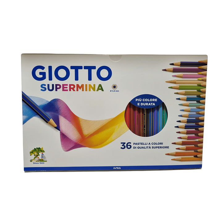 Lapices De Madera Giotto Supermina 36 Colores 1