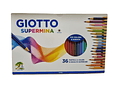 Lapices De Madera Giotto Supermina 36 Colores