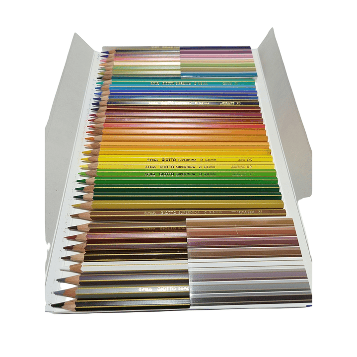 Lapices De Madera Giotto Supermina 36 Colores 3