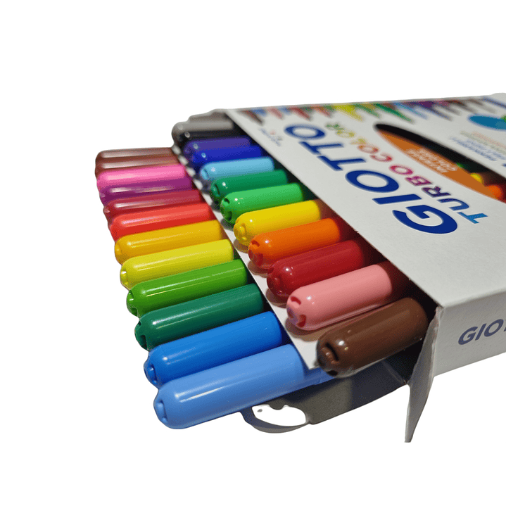 Lapices Scripto-Marcador Fino Giotto Turbo Color 24 colores 3