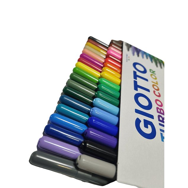 Lapices Scripto-Marcador Fino Giotto Turbo Color 36 colores