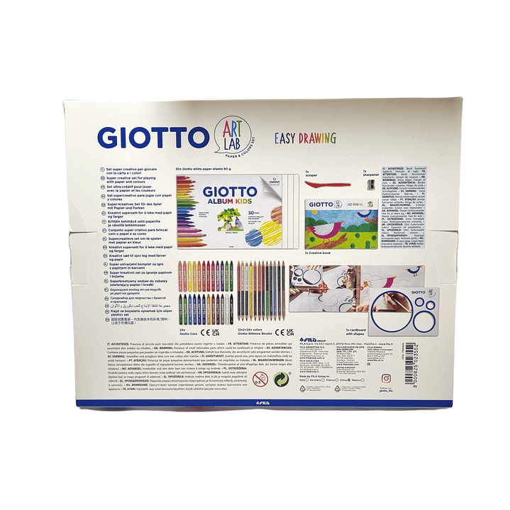 Set Art Lab Giotto Easy Drawing 2