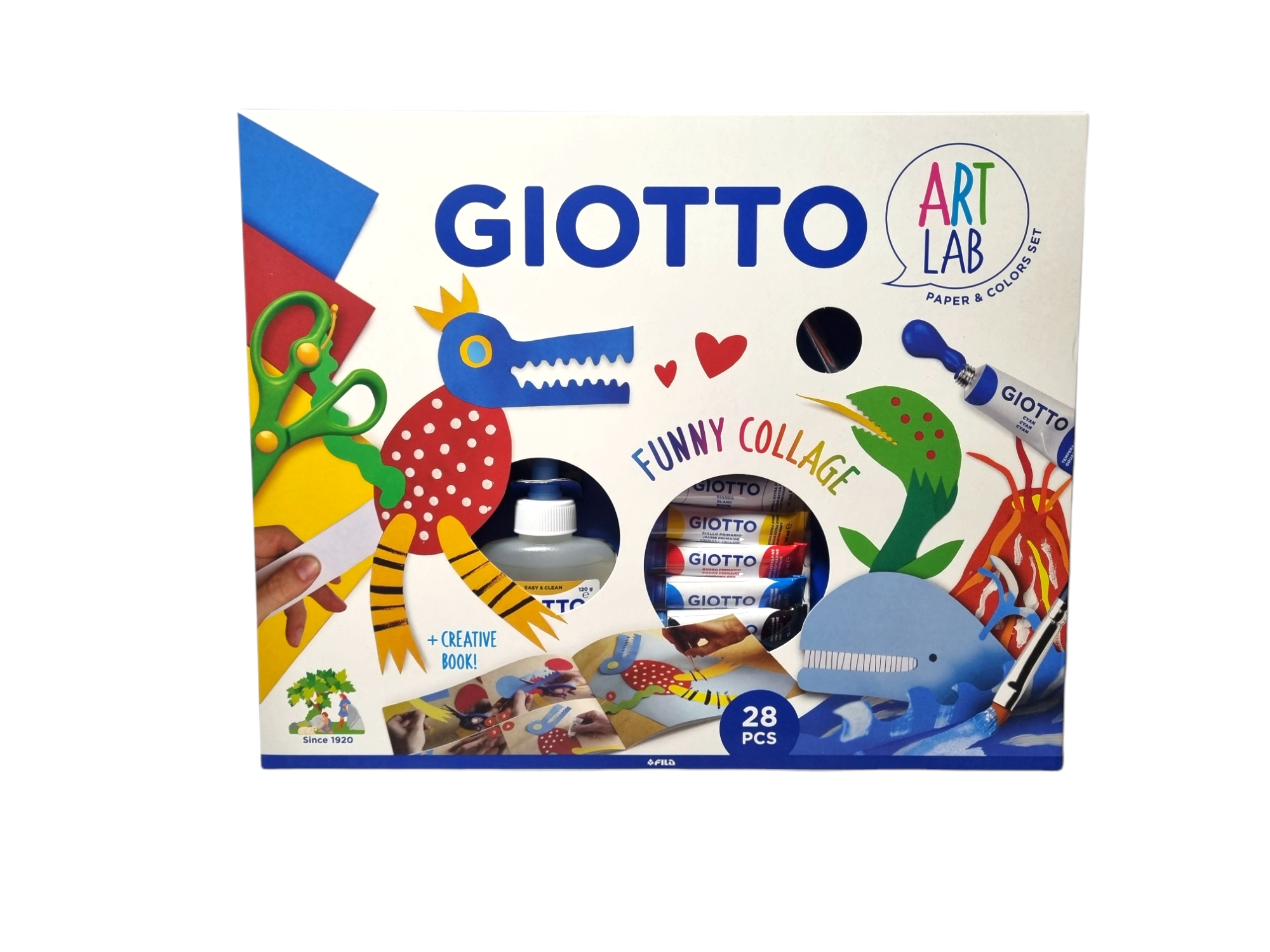 Set Art Lab Giotto Funny Collage