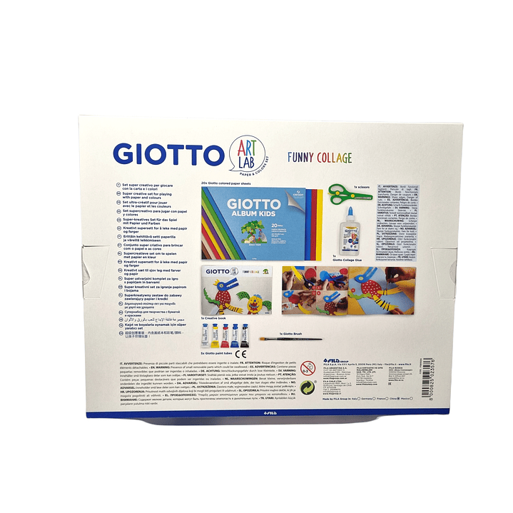 Set Art Lab Giotto Funny Collage  2