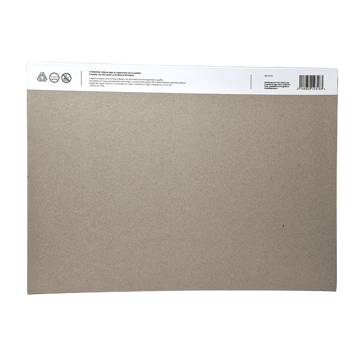 Block de dibujo Cansón médium 99 1/8 Técnicas Secas 140g 2