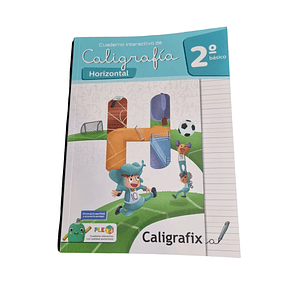 Cuaderno Caligrafix - Caligrafia Horizontal 2° Básico