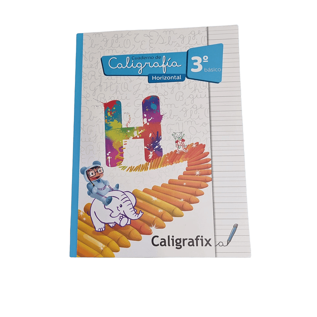 Cuaderno Caligrafix - Caligrafia Horizontal 3° Básico