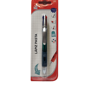 Lápiz Pasta 4 Colores En 1