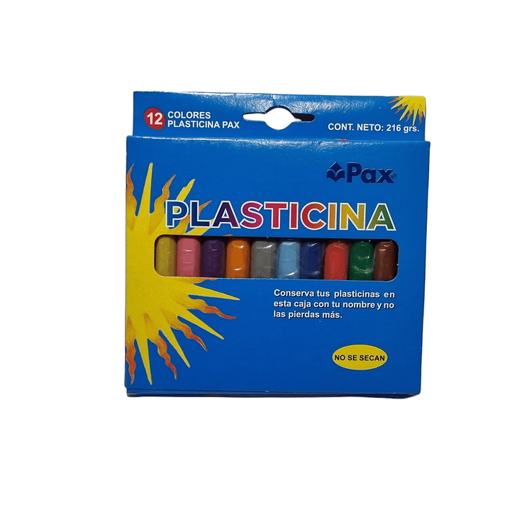 Plasticina PAX 12 Colores 1