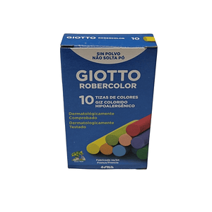 Caja 12 Tizas de Colores Giotto Hipoalergenicas