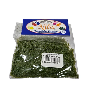 Musgo para maqueta /Nilsa