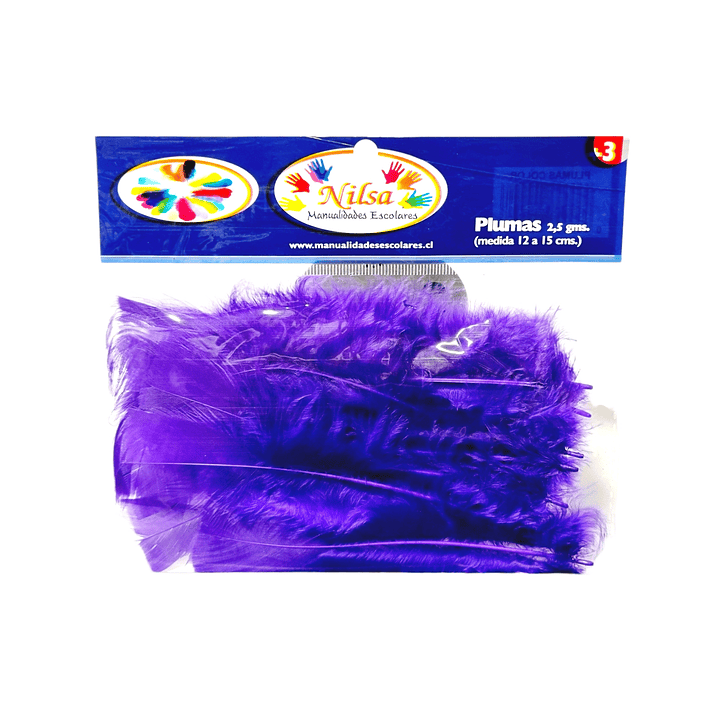 Plumas varios Colores a eleccion 2.5g /Nilsa 3