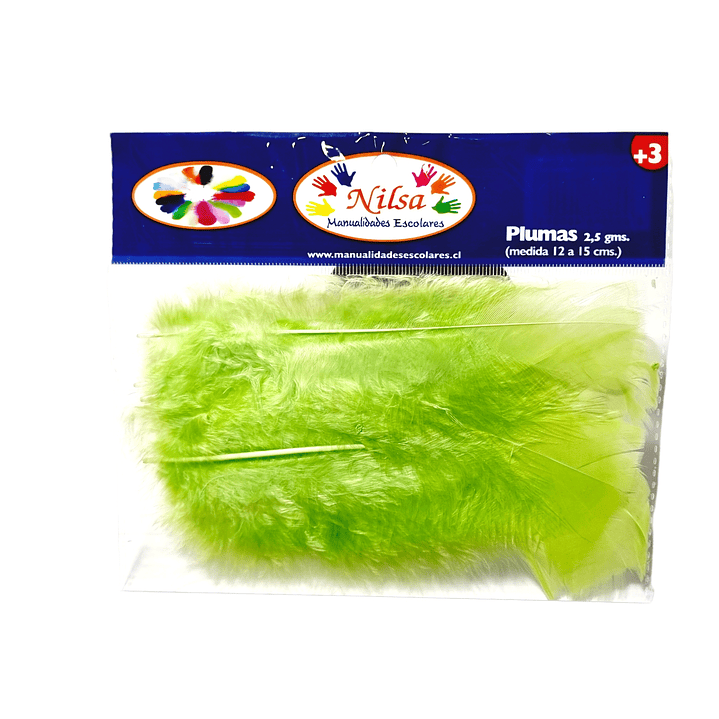 Plumas varios Colores a eleccion 2.5g /Nilsa 7
