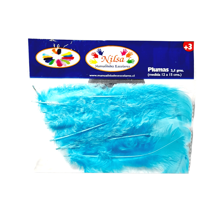 Plumas varios Colores a eleccion 2.5g /Nilsa 8