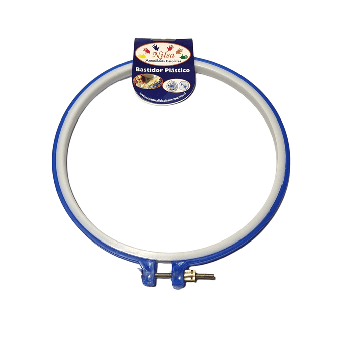 Bastidor para bordar 20cm plástico /Nilsa 1