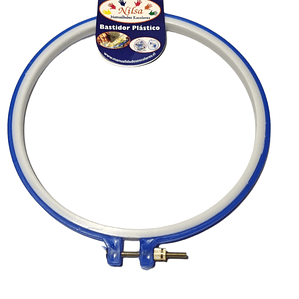 Bastidor para bordar 20cm plástico /Nilsa