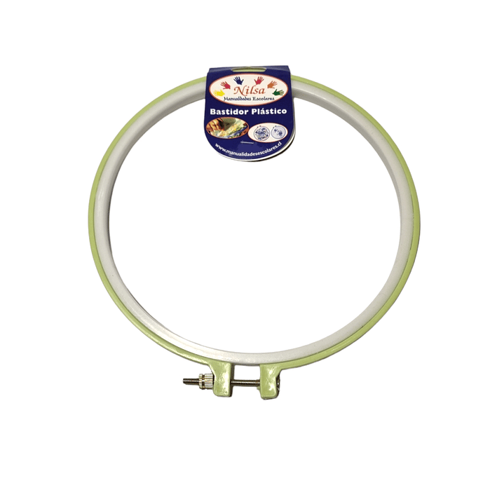 Bastidor para bordar 20cm plástico /Nilsa 3