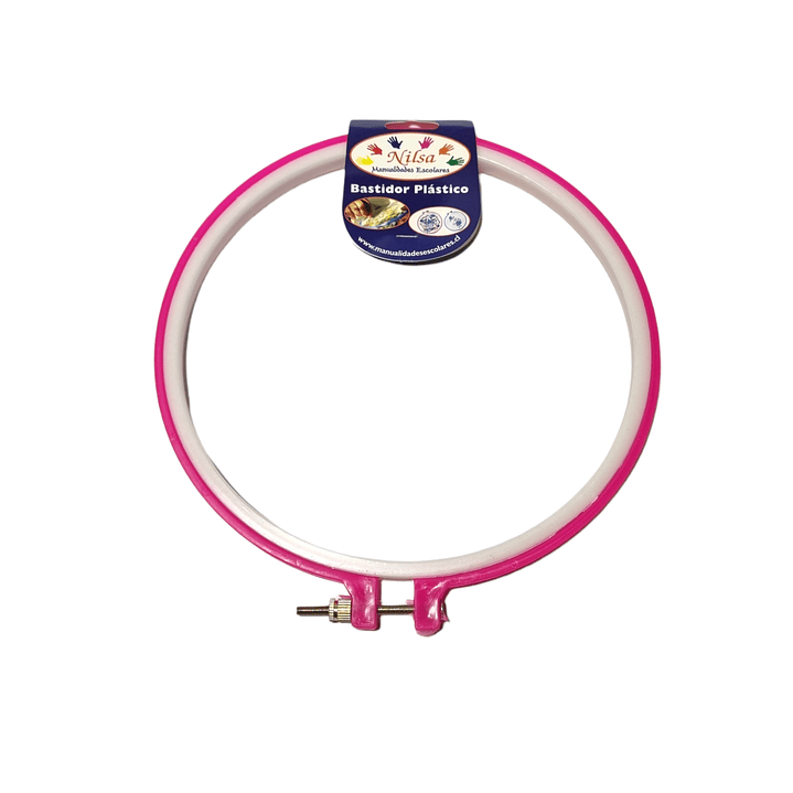 Bastidor para bordar 20cm plástico /Nilsa 4