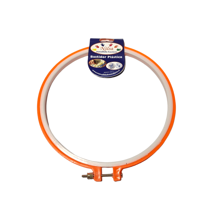 Bastidor para bordar 20cm plástico /Nilsa 5