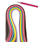 Set Papel cortado Quilling Filigrana 20 colores + Herramienta de Enrrolado - Miniatura 2