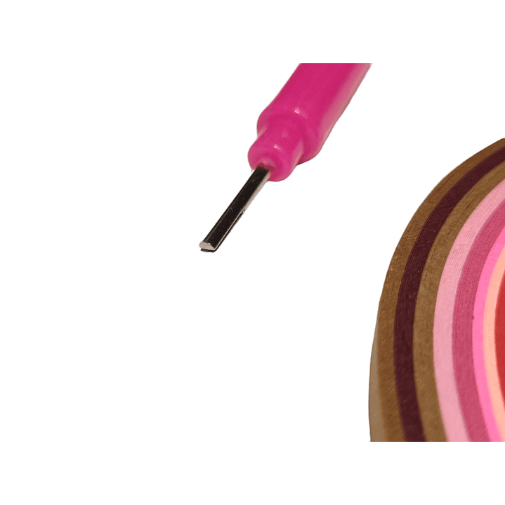 Set Papel cortado Quilling Filigrana 20 colores + Herramienta de Enrrolado 3