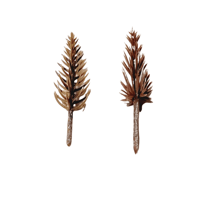 Pack 2 Arbol Cafe sin hojas para maqueta /Nilsa 2